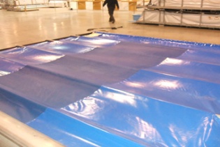 Protection permanente Bache Ignifug�e 